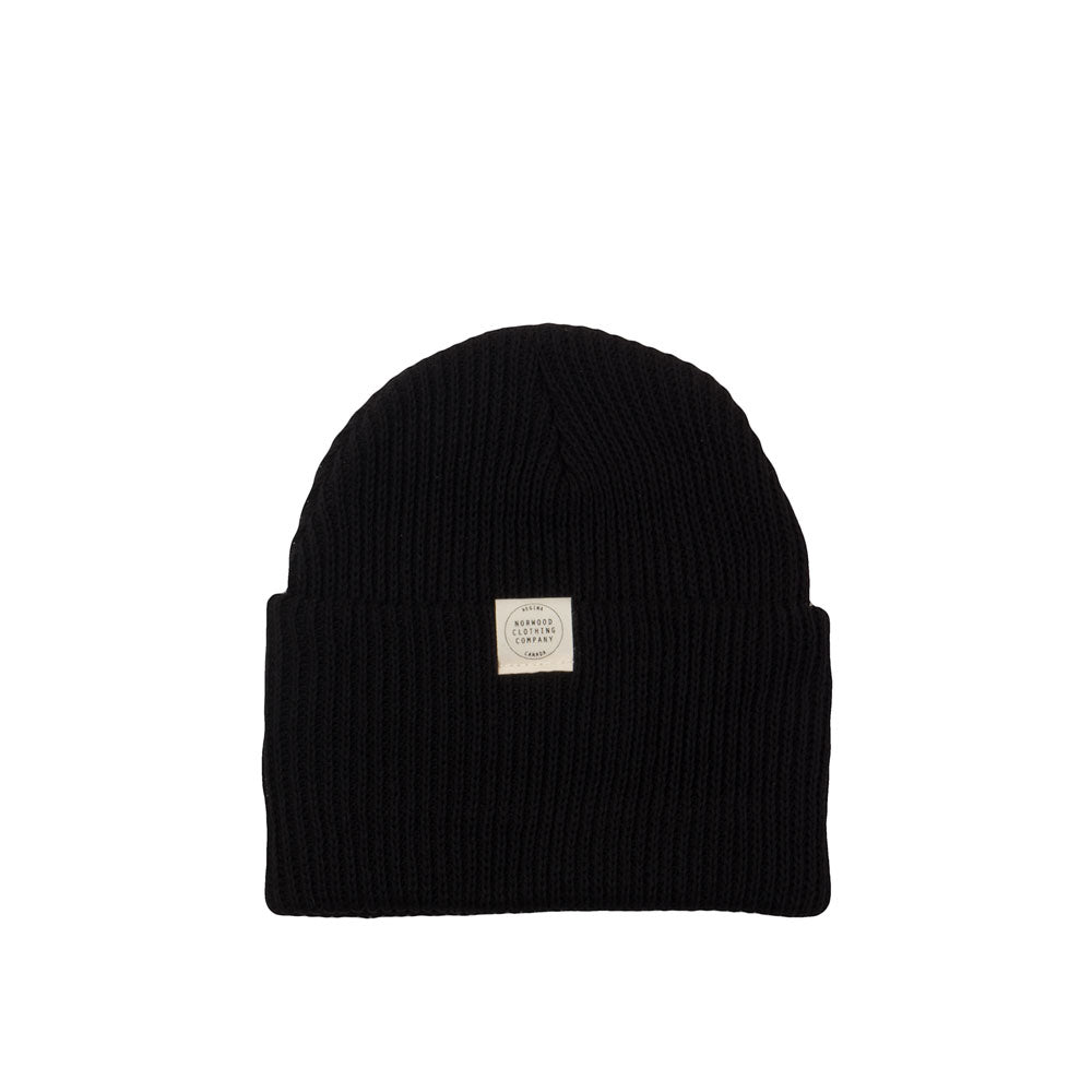 Norwood M.I.C. cotton toque - black — available at Norwood