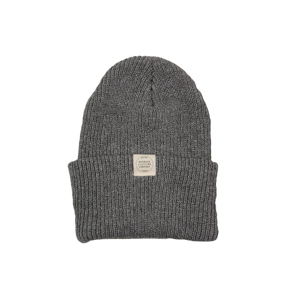 Norwood M.I.C. cotton toque - heather grey — available at Norwood