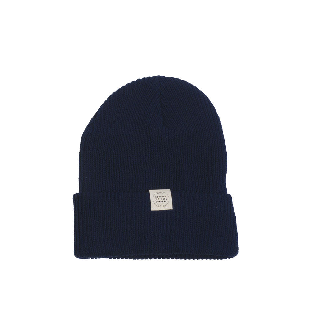Norwood M.I.C. cotton toque - navy — available at Norwood