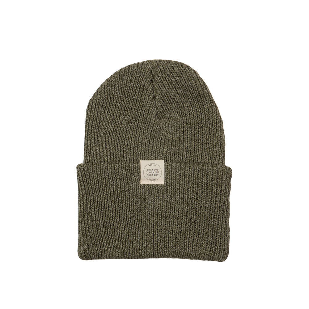 Norwood M.I.C. cotton toque - olive — available at Norwood