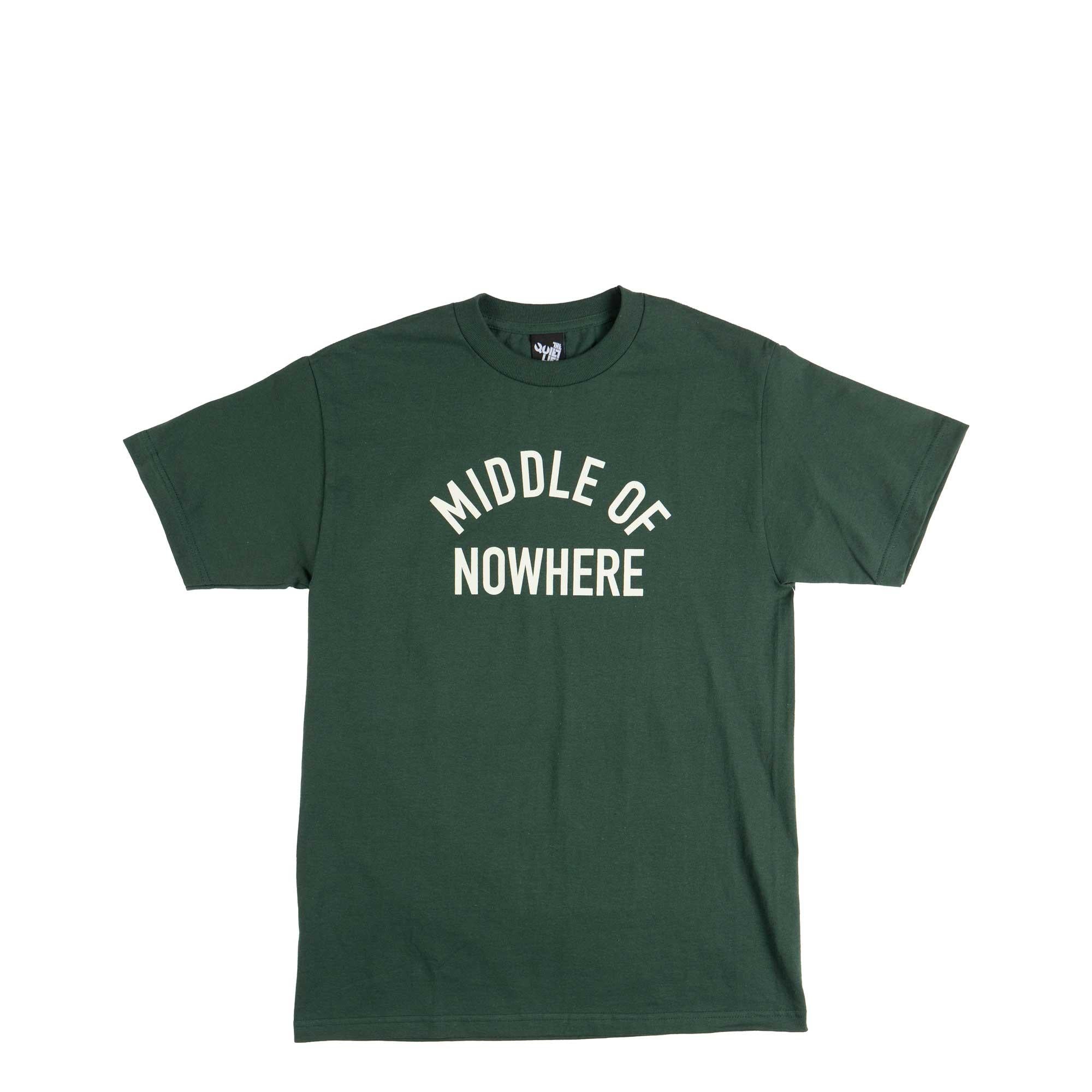 Quiet Life Middle of Nowhere tee — available at Norwood