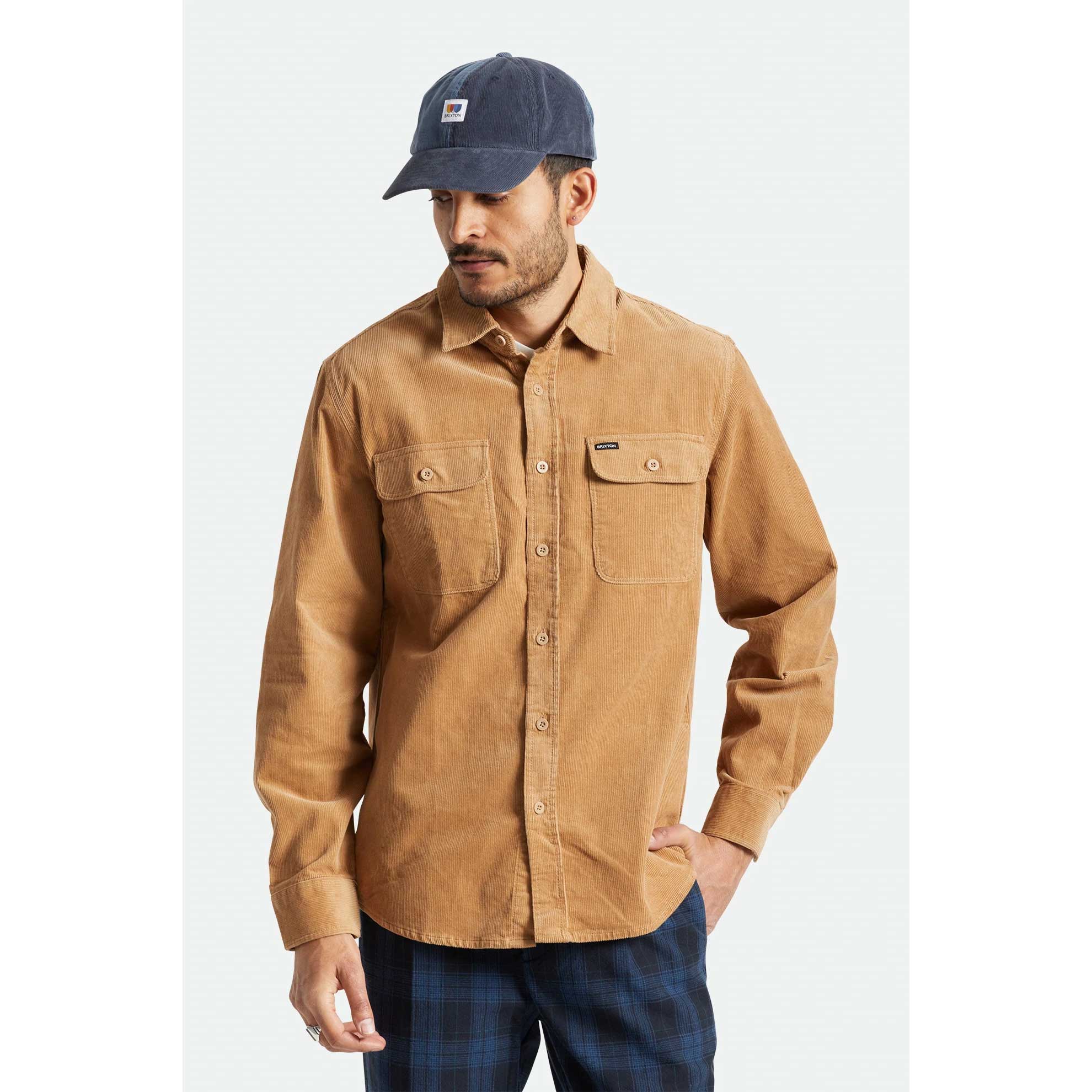 Brixton Bowery Corduroy Flannel — available at Norwood