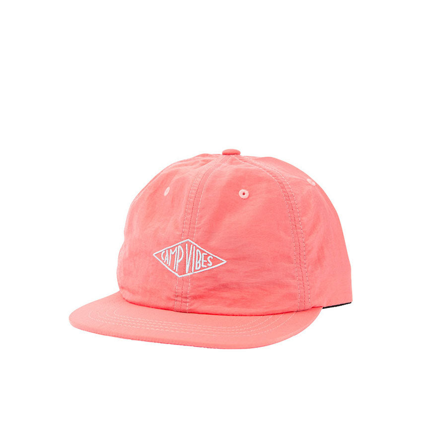 Poler Camp Vibes Nylon Hat, Grapefruit — available at Norwood