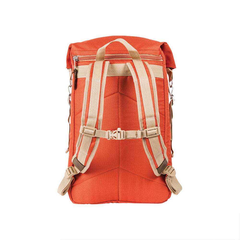 Poler Rolltop Backpack, Burnt Orange — available at Norwood
