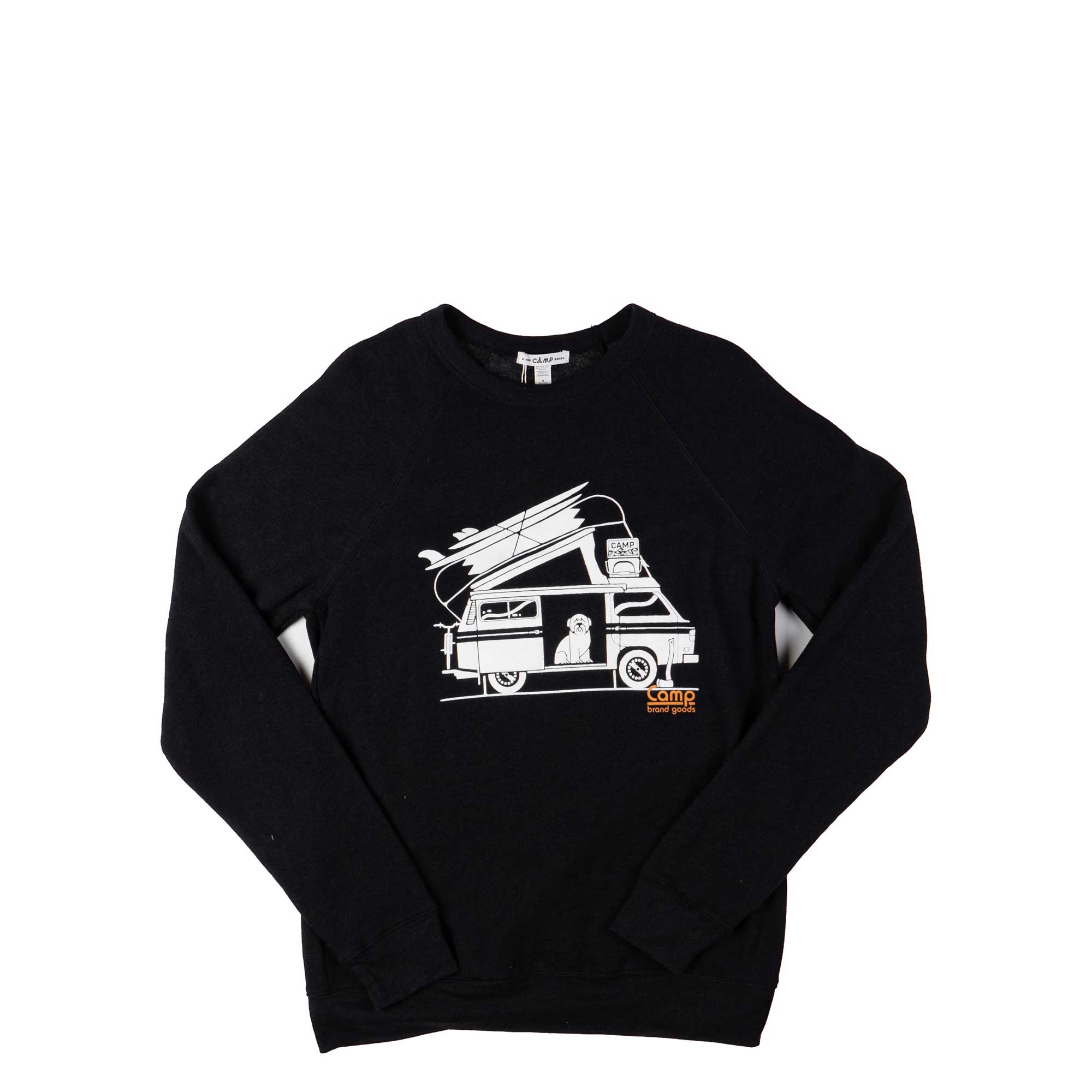 Camp Brand Goods Otiefalia crewneck sweatshirt — available at Norwood