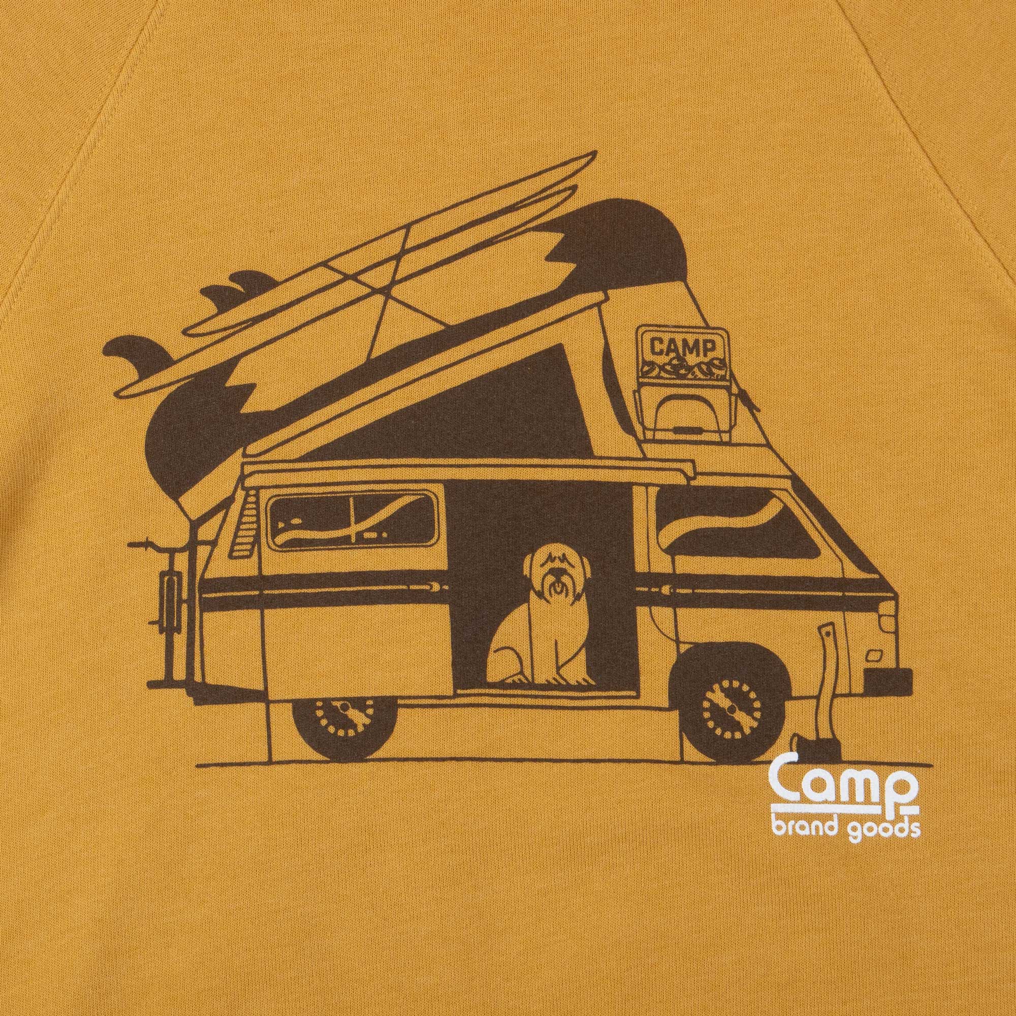 Camp Brand Goods Otiefalia crewneck sweatshirt — available at Norwood