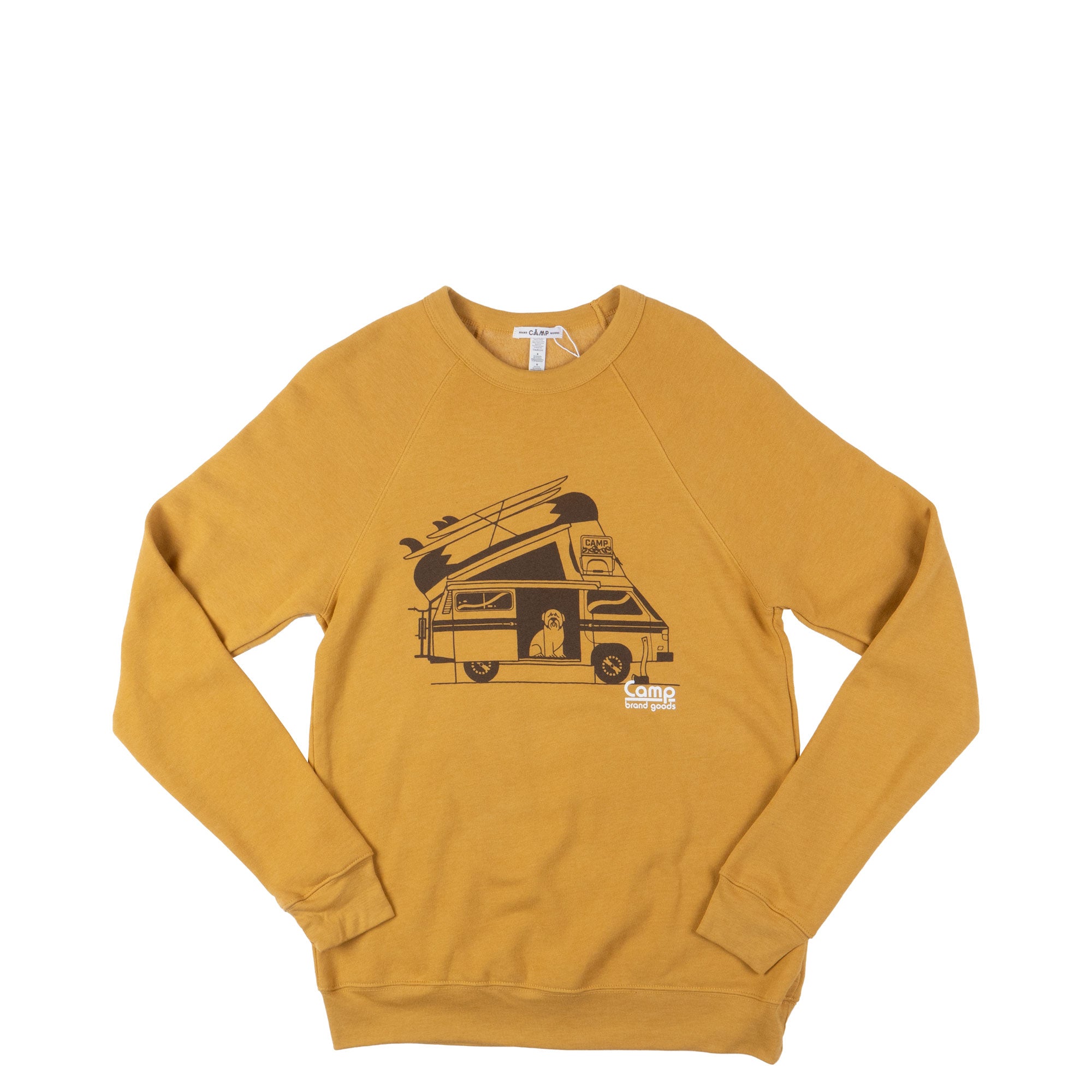 Camp Brand Goods Otiefalia crewneck sweatshirt — available at Norwood
