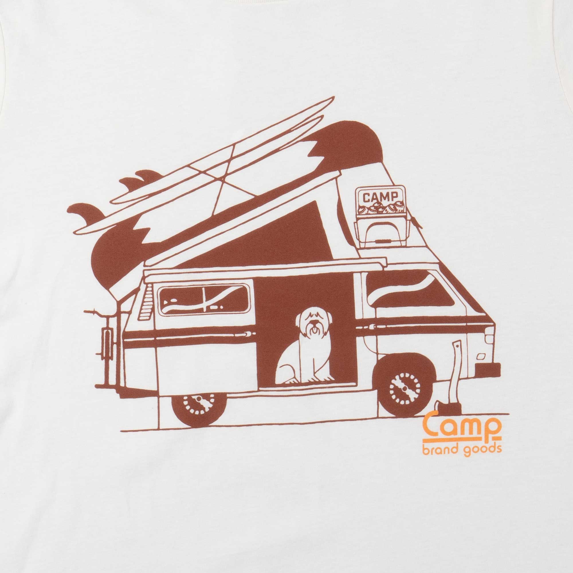 Camp Brand Goods Otiefalia relaxed women's t-shirt — available at Norwood