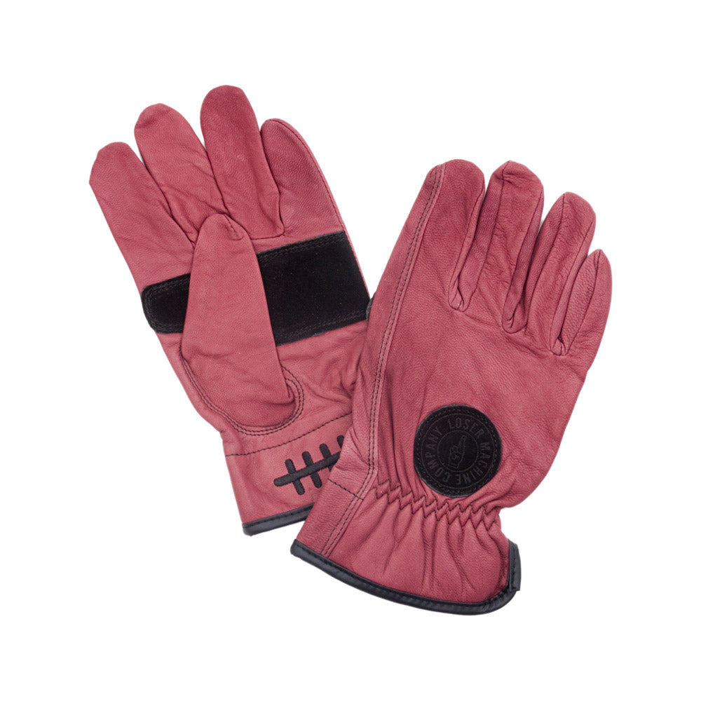 Loser Machine Death Grip Gloves - Oxblood — available at Norwood