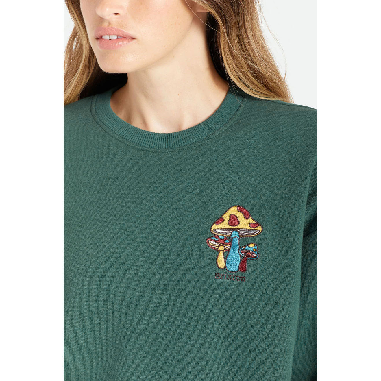 Brixton Womens Only Good Vibes Crew — available at Norwood