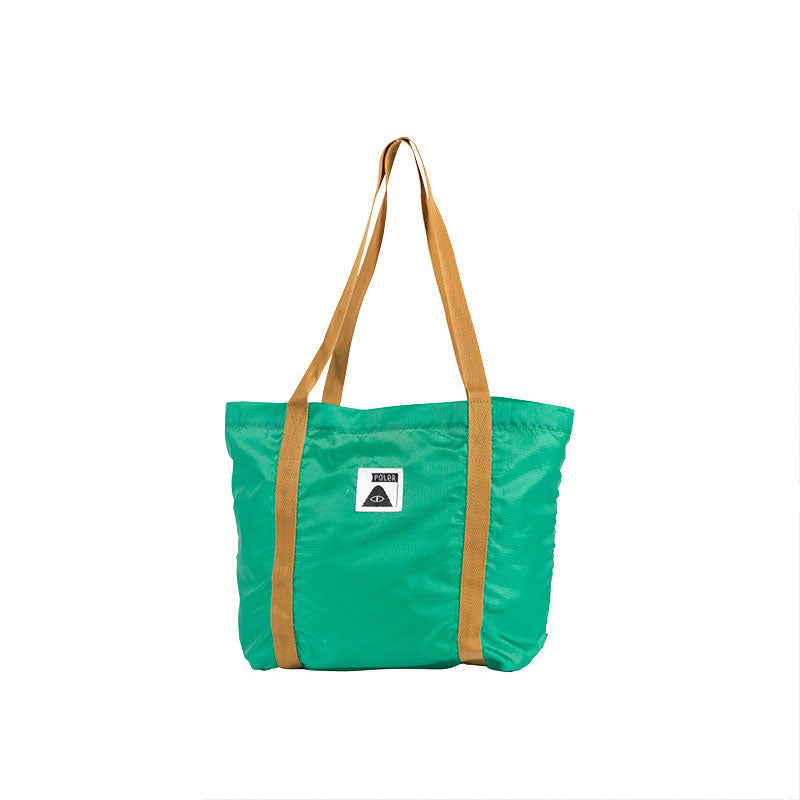 Poler Stuffable Tote, Bright Green — available at Norwood