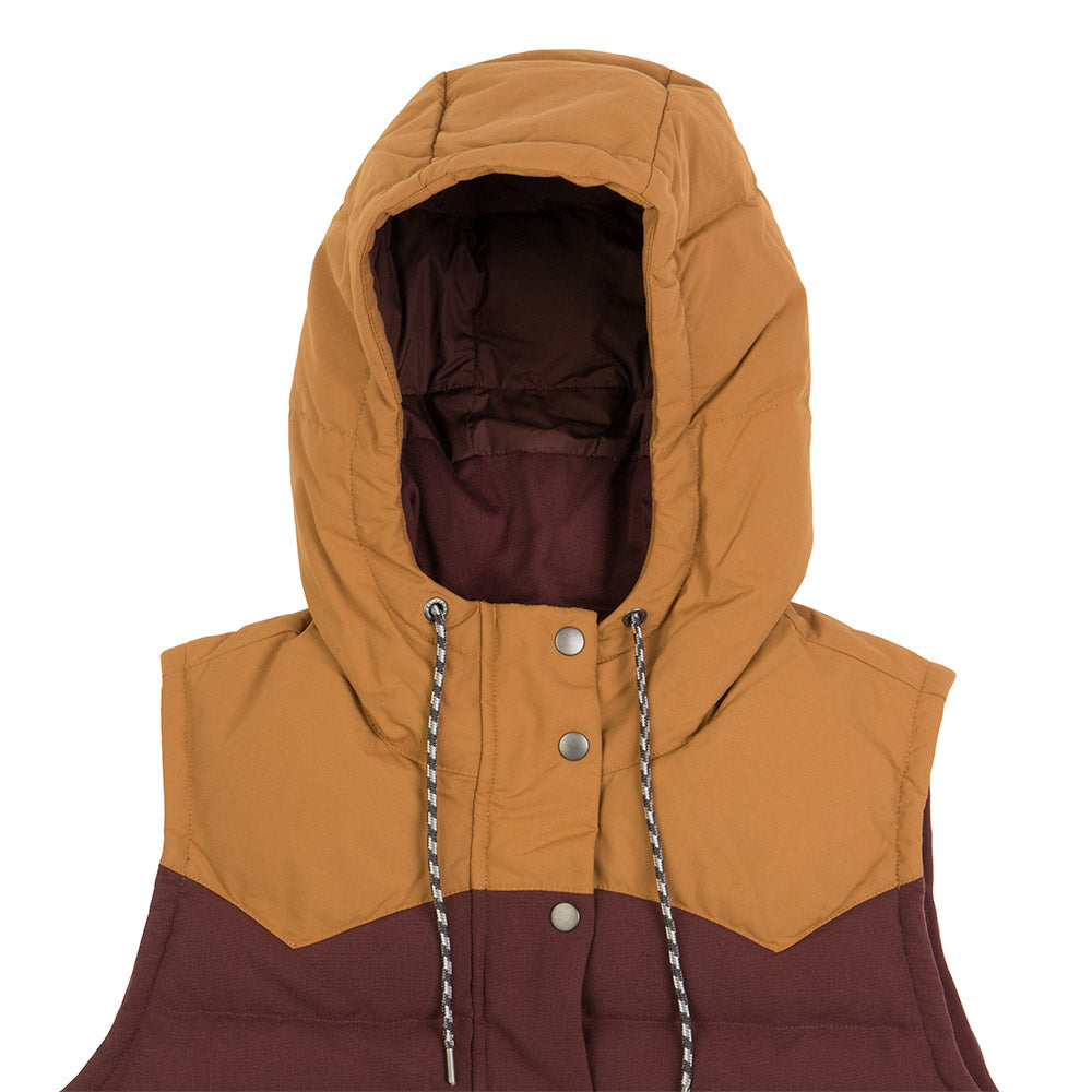 Patagonia Women's Bivy Down Hooded Vest — available at Norwood
