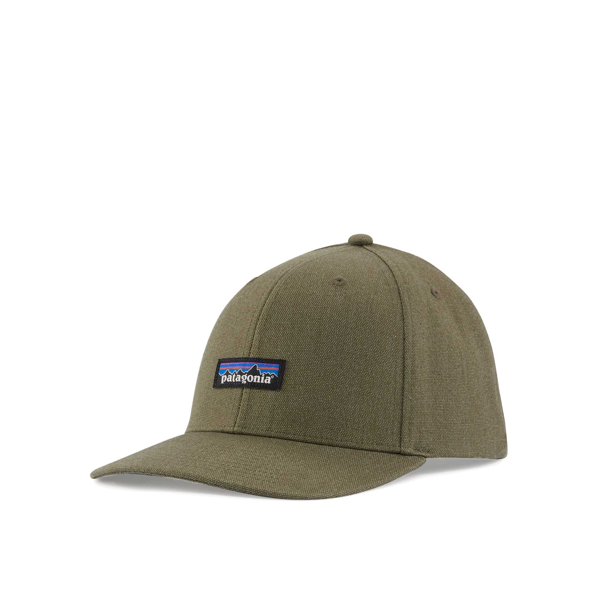 Patagonia Tin Shed Hat, P-6 Logo: Fatigue Green — available at Norwood