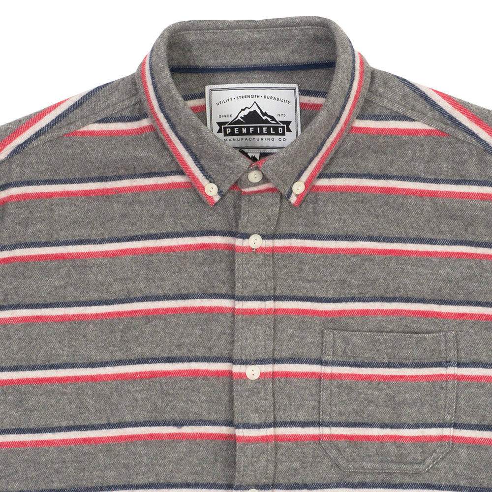 Penfield Hants Flannel Long Sleeve Shirt — available at Norwood