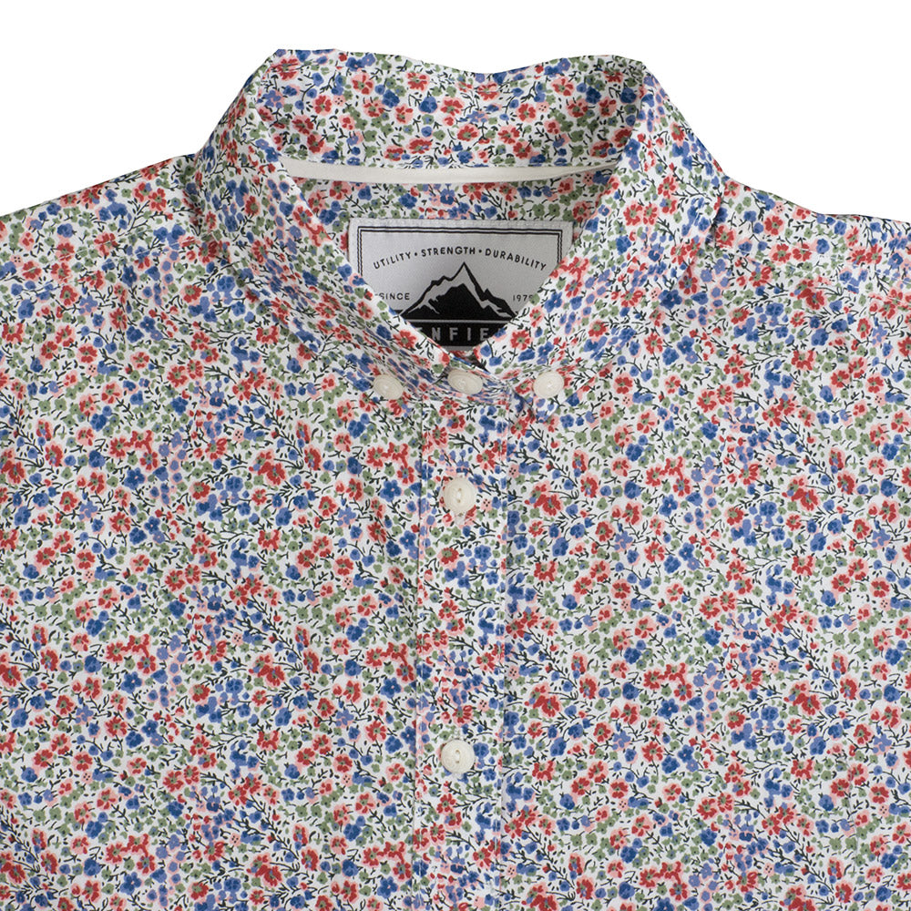 Penfield Womens Eckert floral shirt — available at Norwood