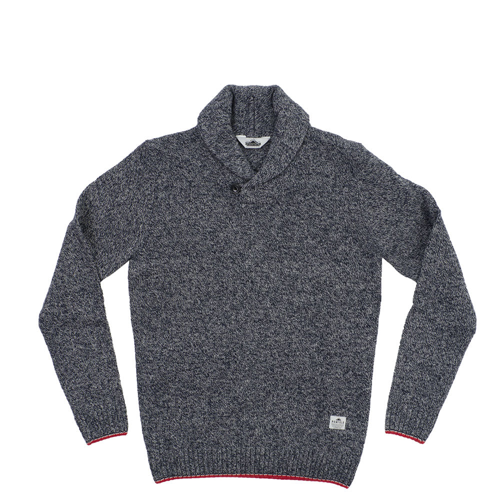 Penfield Harlington Two Tone Melange Shawl — available at Norwood