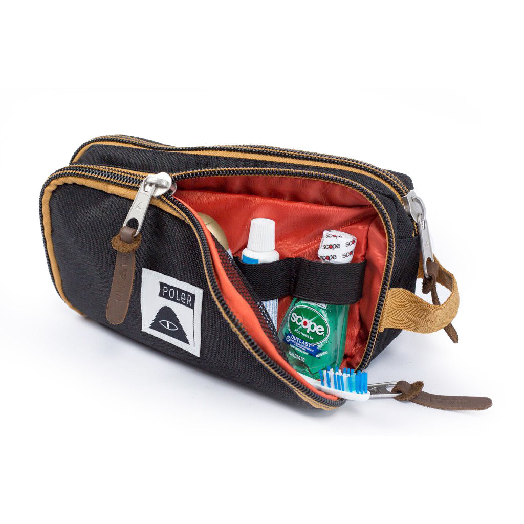 Poler Dopp Kit, Black — available at Norwood