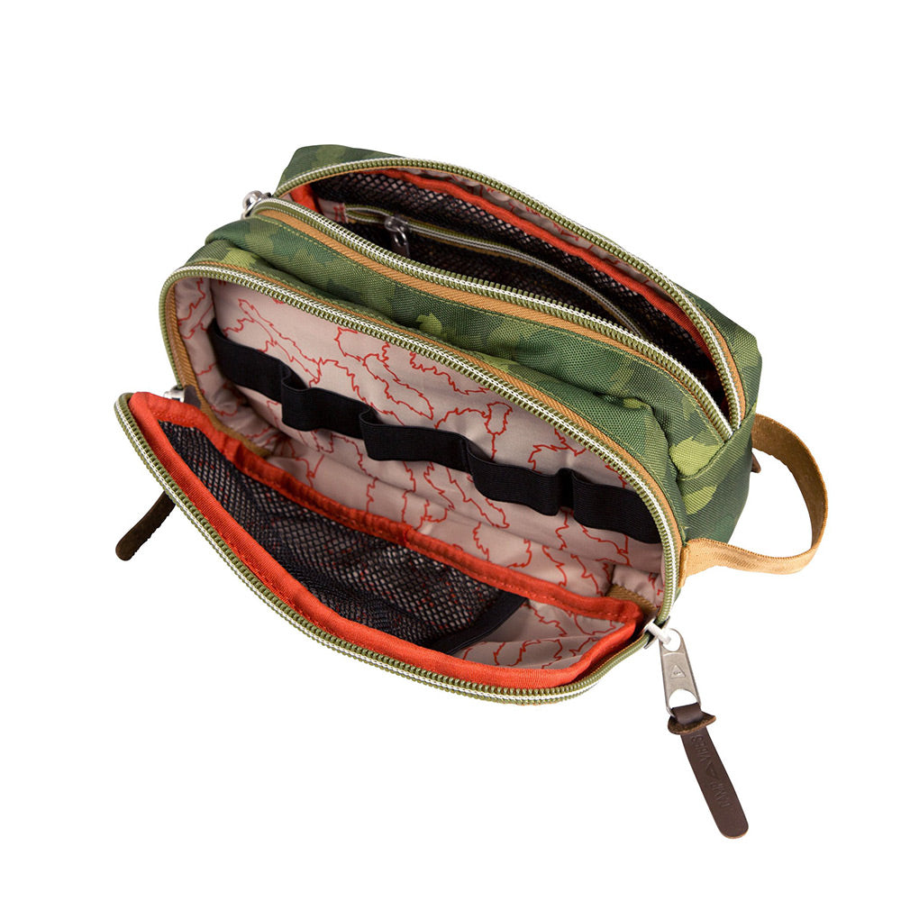 Poler Dopp Kit, Furry Camo — available at Norwood