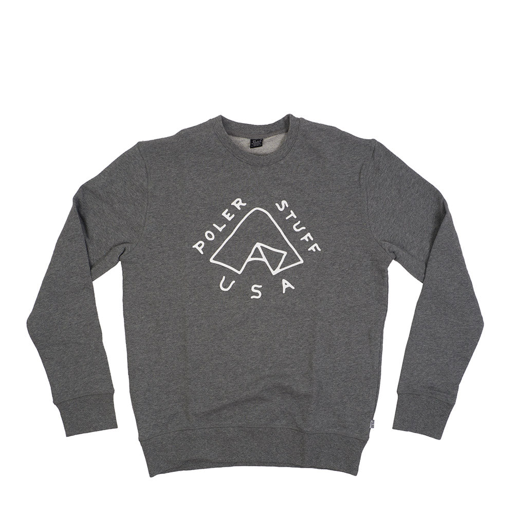 Poler Tent Crewneck — available at Norwood