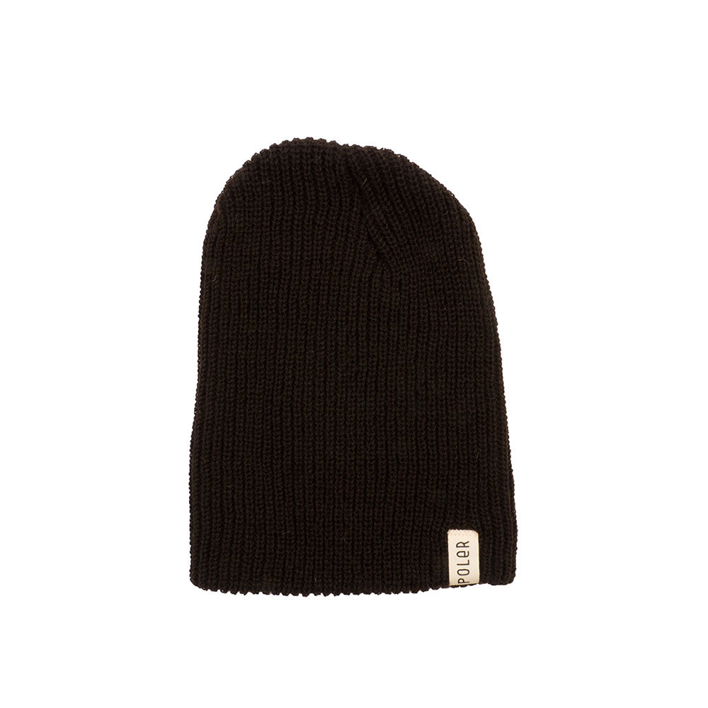 Poler Tube City Beanie, Dark Brown — available at Norwood