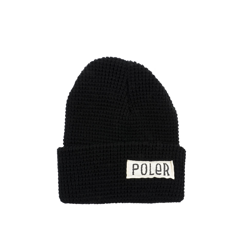 Poler Workerman Beanie, Black — available at Norwood