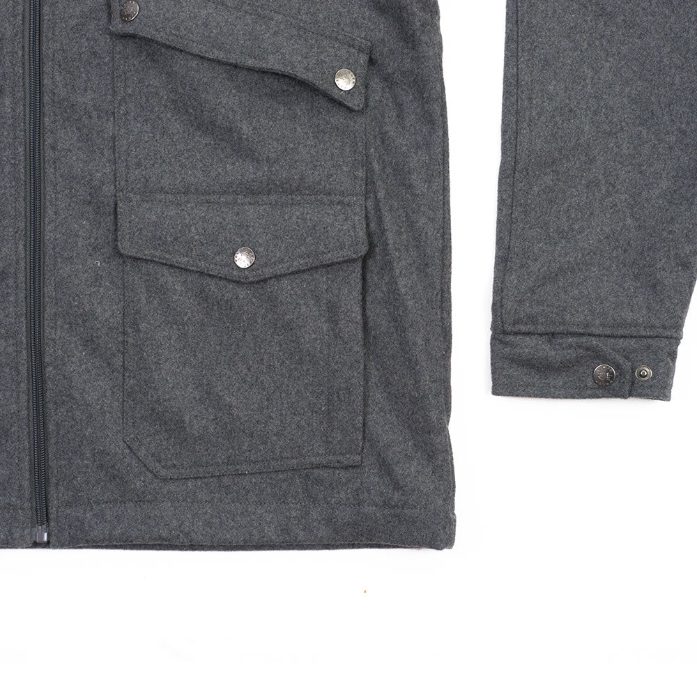 Poler Outpost Wool/Canvas Jacket — available at Norwood