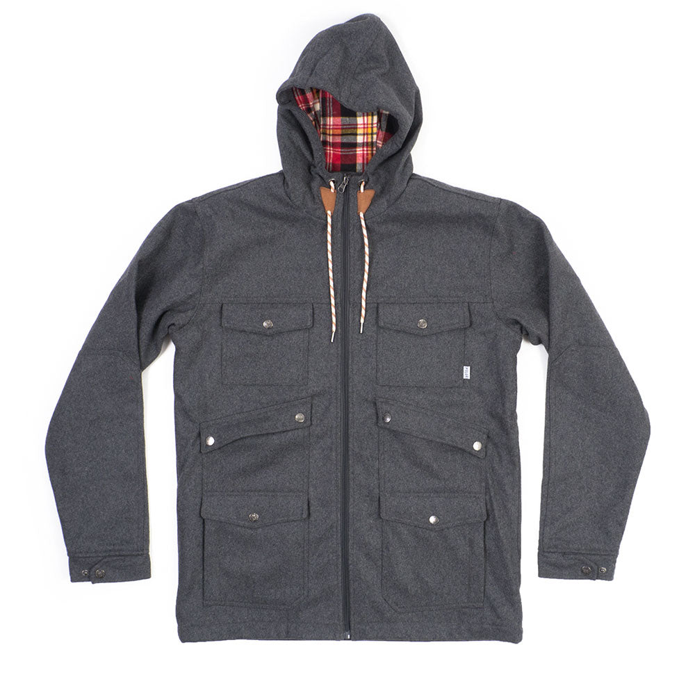 Poler Outpost Wool/Canvas Jacket — available at Norwood