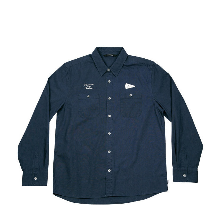 Poler Yakow Long Sleeve Button Up — available at Norwood