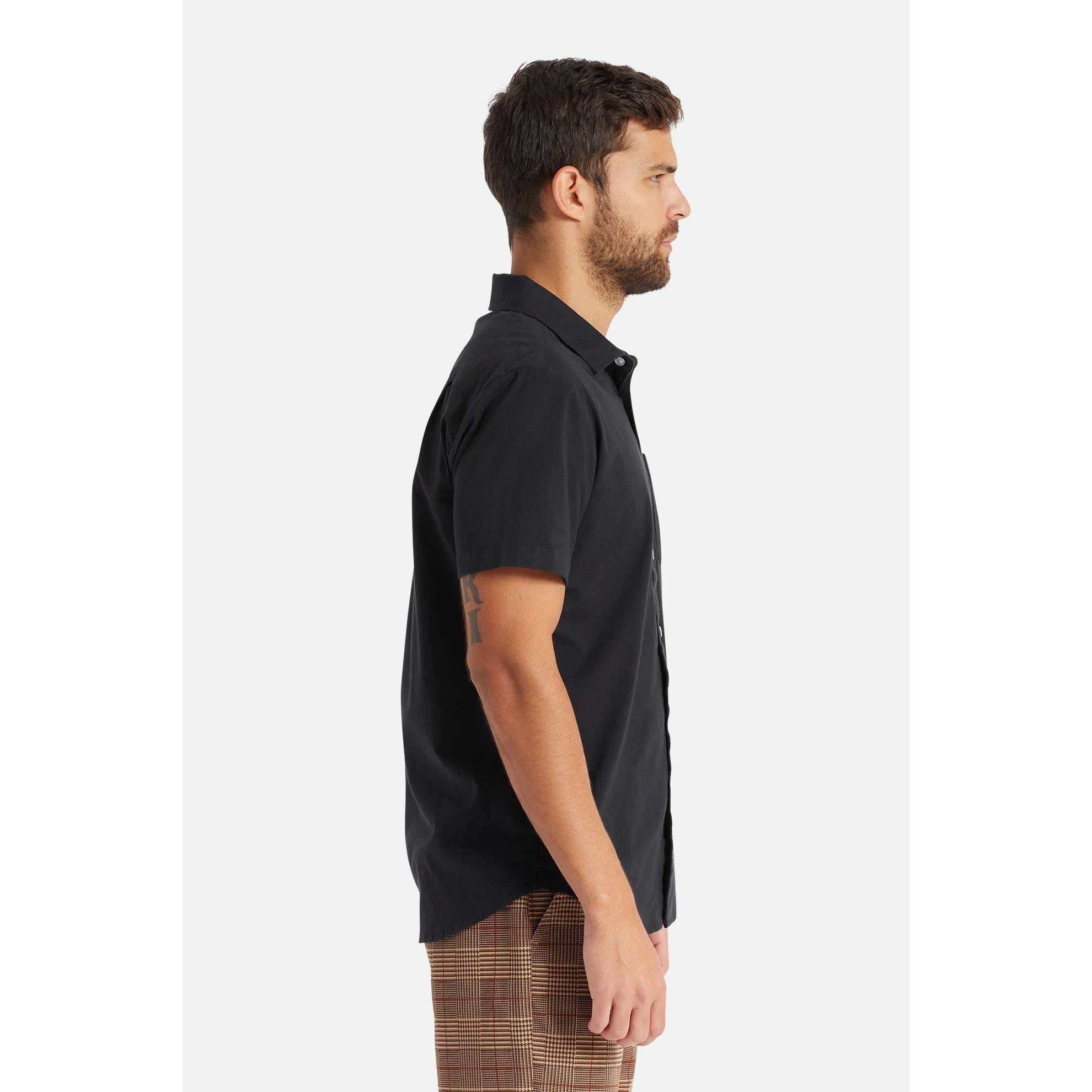 Brixton Charter Oxford S/S Woven — available at Norwood