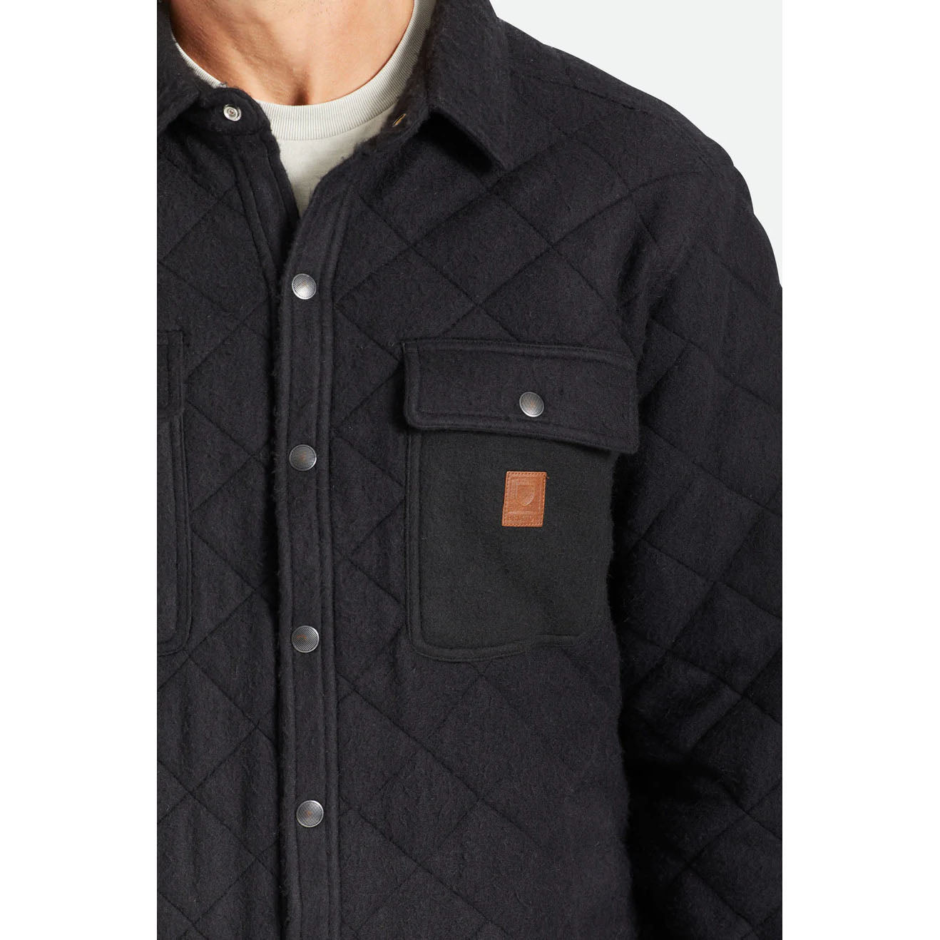 Brixton Cass Quilted Fleece Jacket — available at Norwood