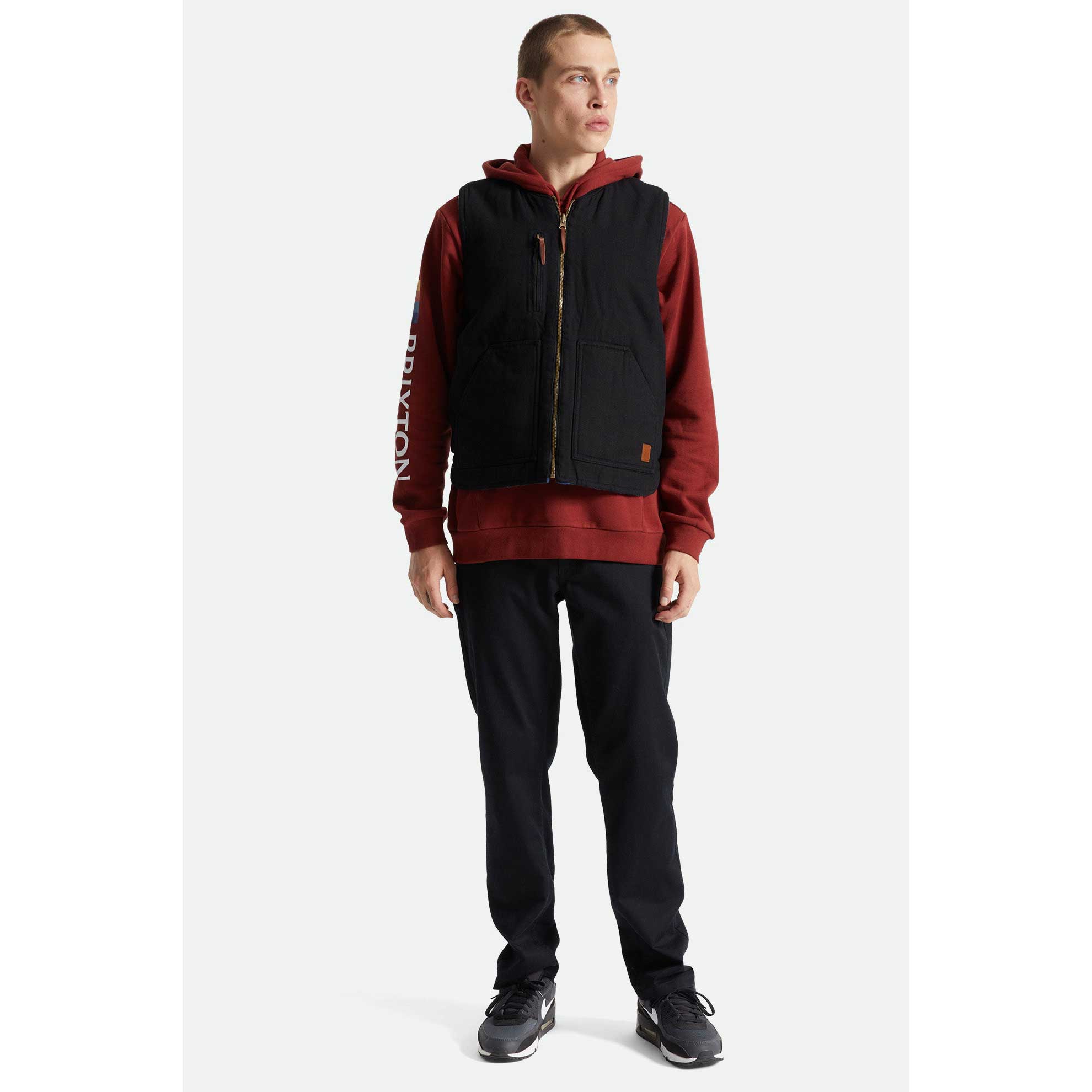 Brixton Abraham Reversible Vest — available at Norwood
