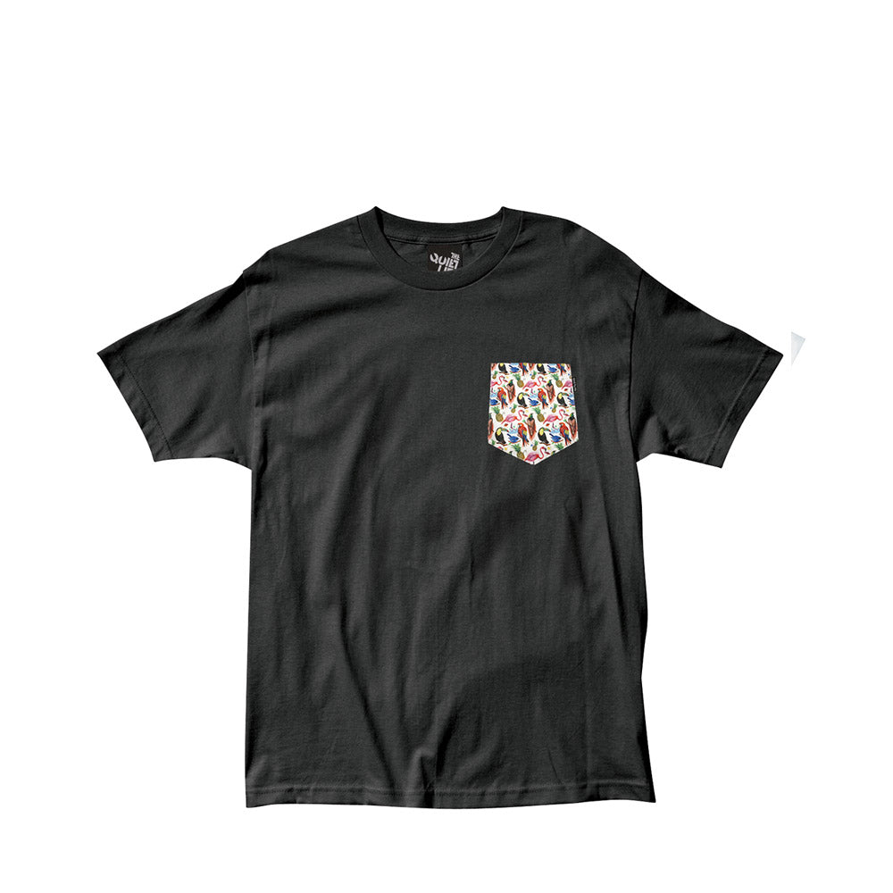 The Quiet Life Liberty Birds of Paradise pocket tee — available at Norwood