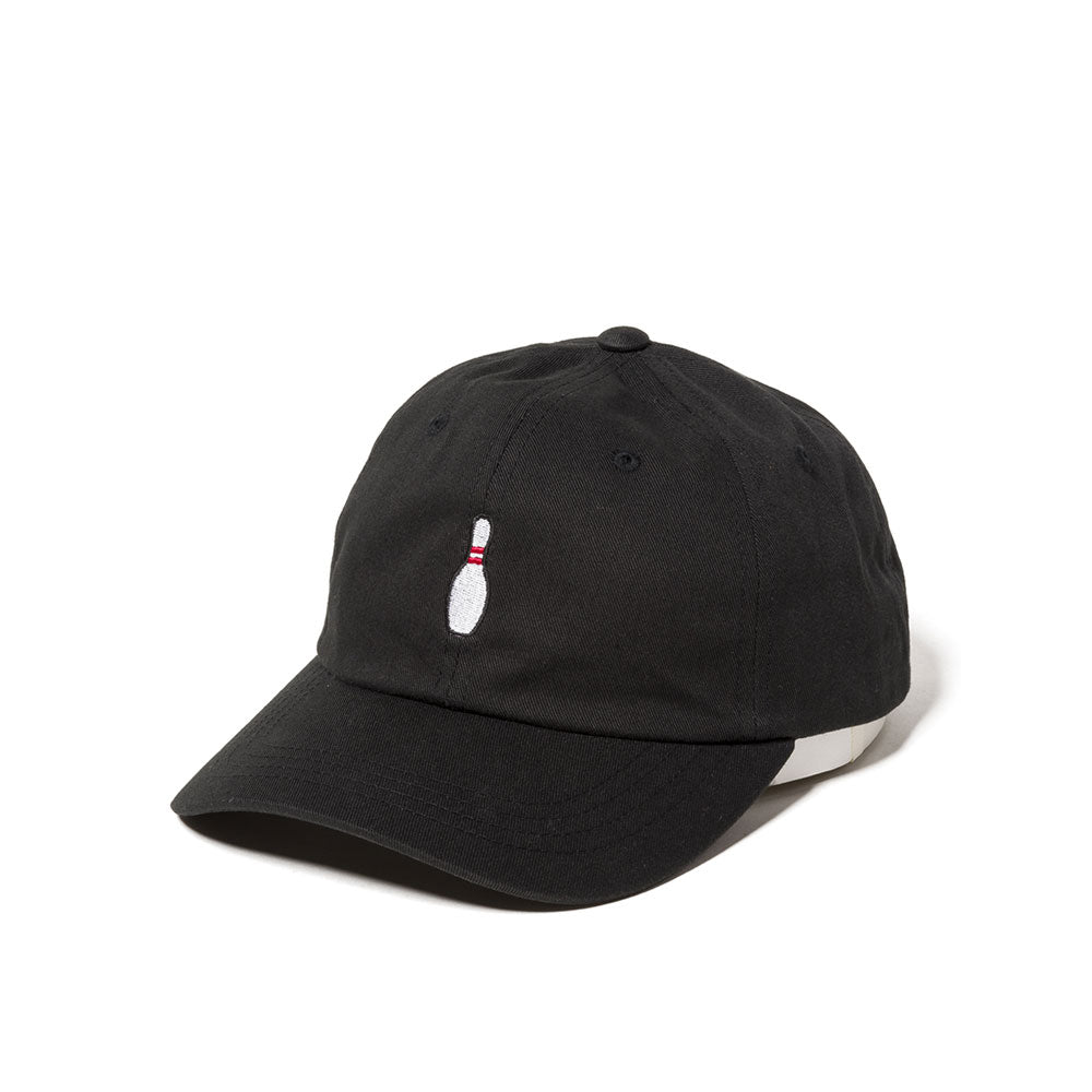 The Quiet Life Bowling Pin dad hat - black — available at Norwood