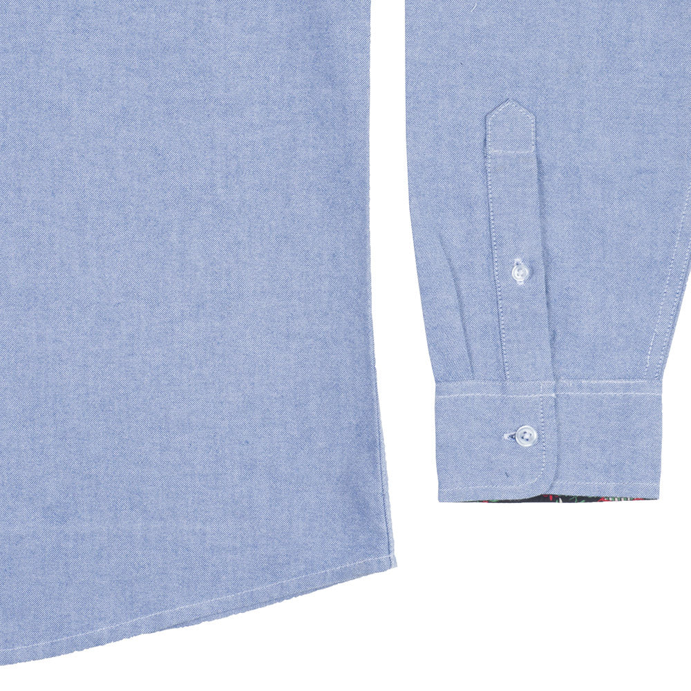 Quiet Life Cut & Sew Peony Oxford Shirt — available at Norwood