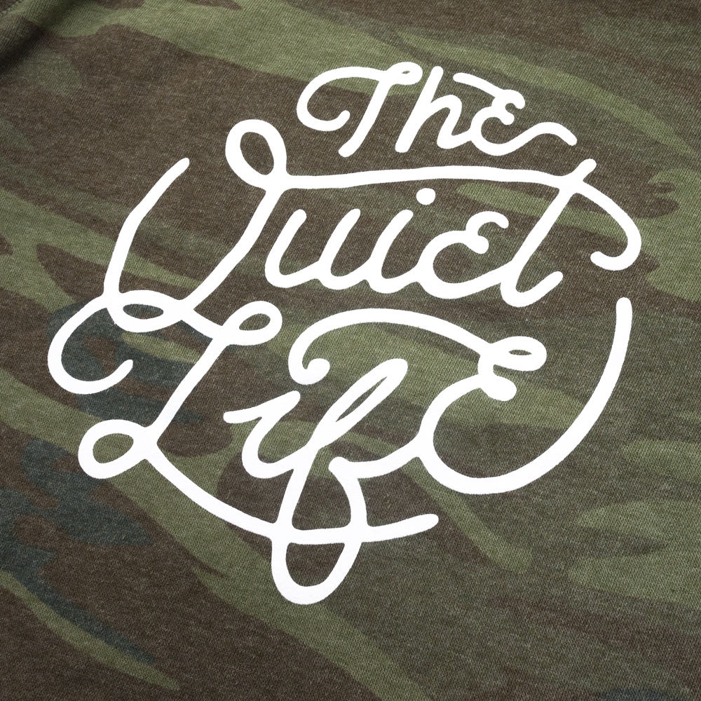 The Quiet Life Day Logo crewneck — available at Norwood
