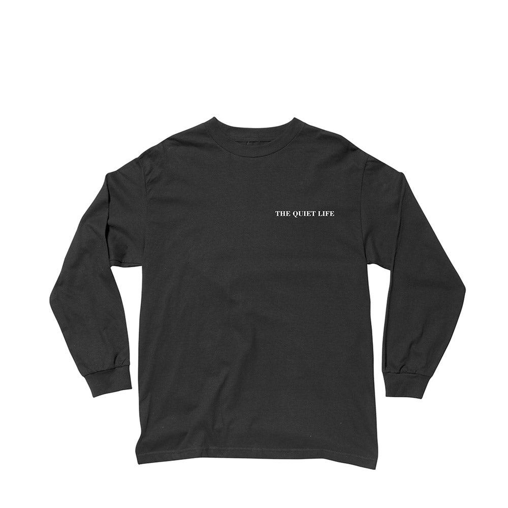 The Quiet Life Face Off long sleeved tee — available at Norwood