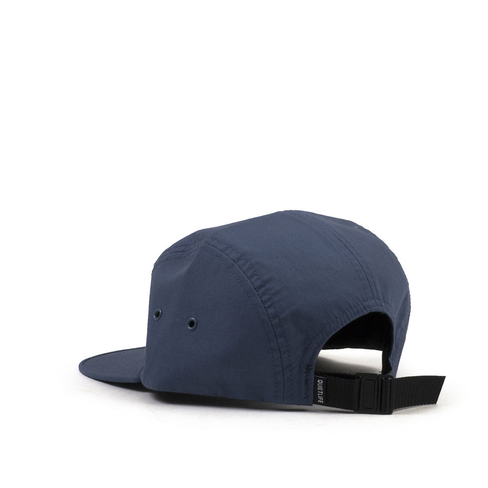 Quiet Life Foundation five panel hat - blue
