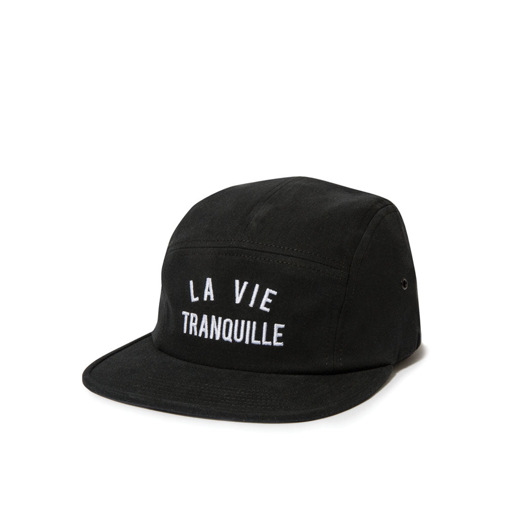 The Quiet Life La Vie Tranquille five panel - black — available at Norwood