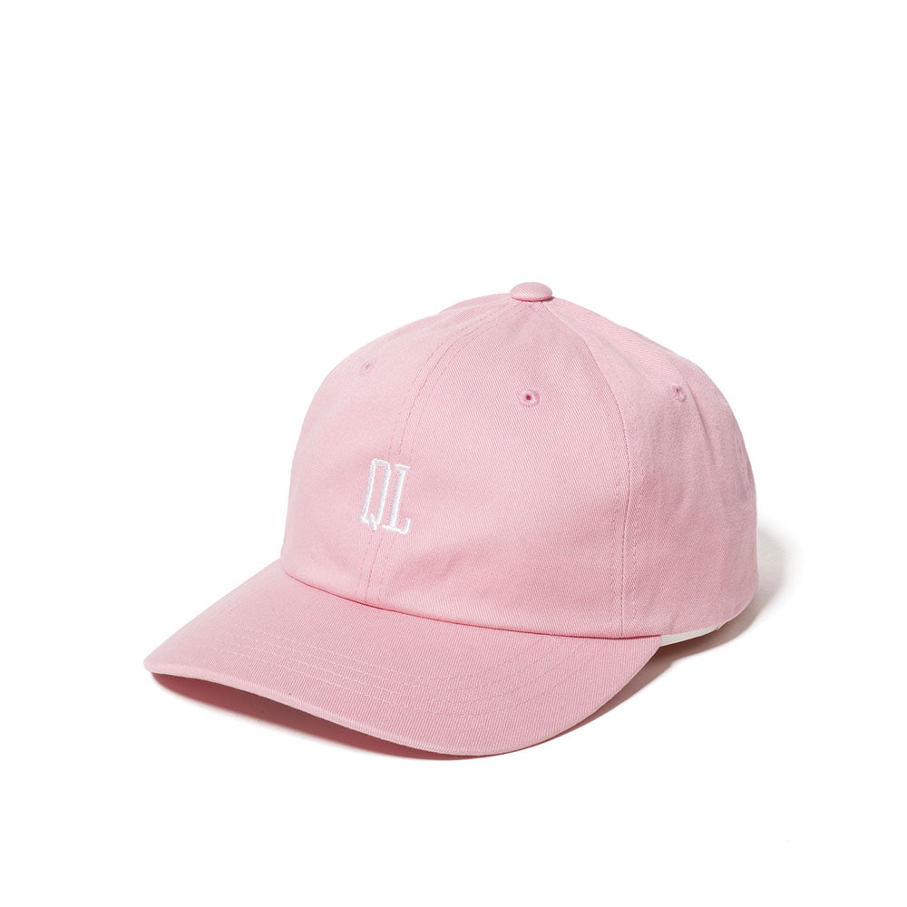 The Quiet Life Micro QL dad hat - pink — available at Norwood