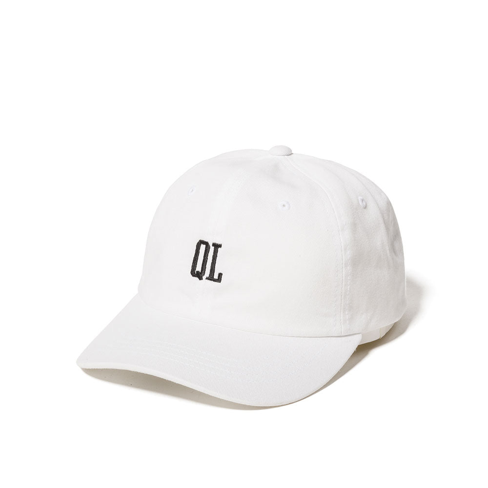 The Quiet Life Micro QL dad hat - white — available at Norwood