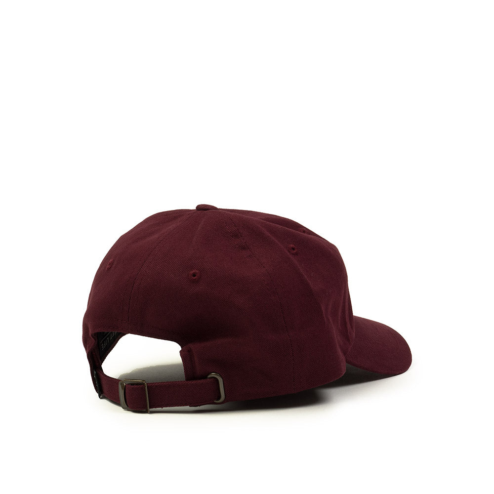 Quiet Life Micro QL dad hat - cardinal red — available at Norwood