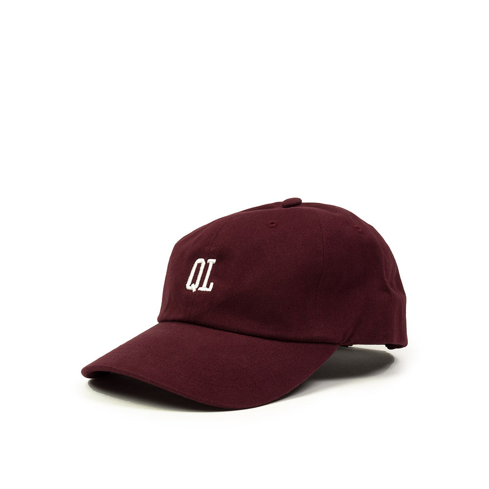 Quiet Life Micro QL dad hat - cardinal red — available at Norwood