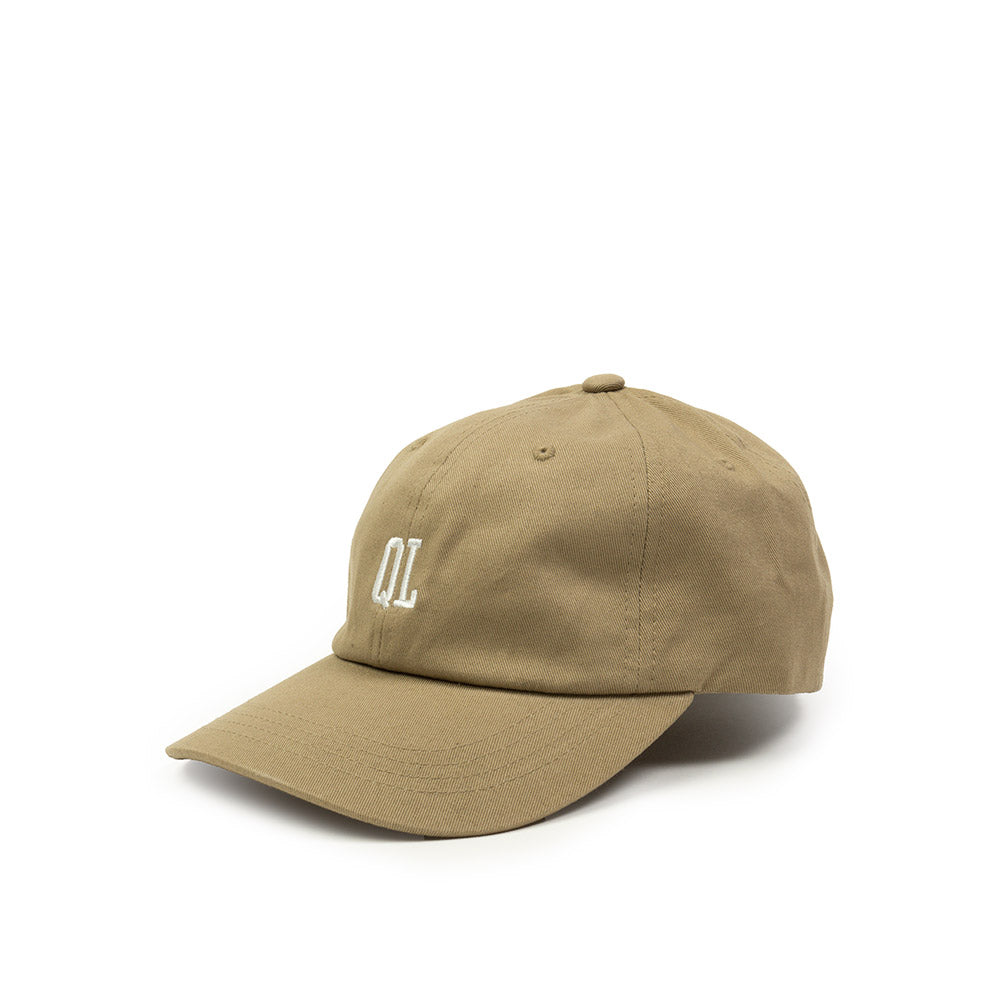 Quiet Life Micro QL dad hat - khaki — available at Norwood
