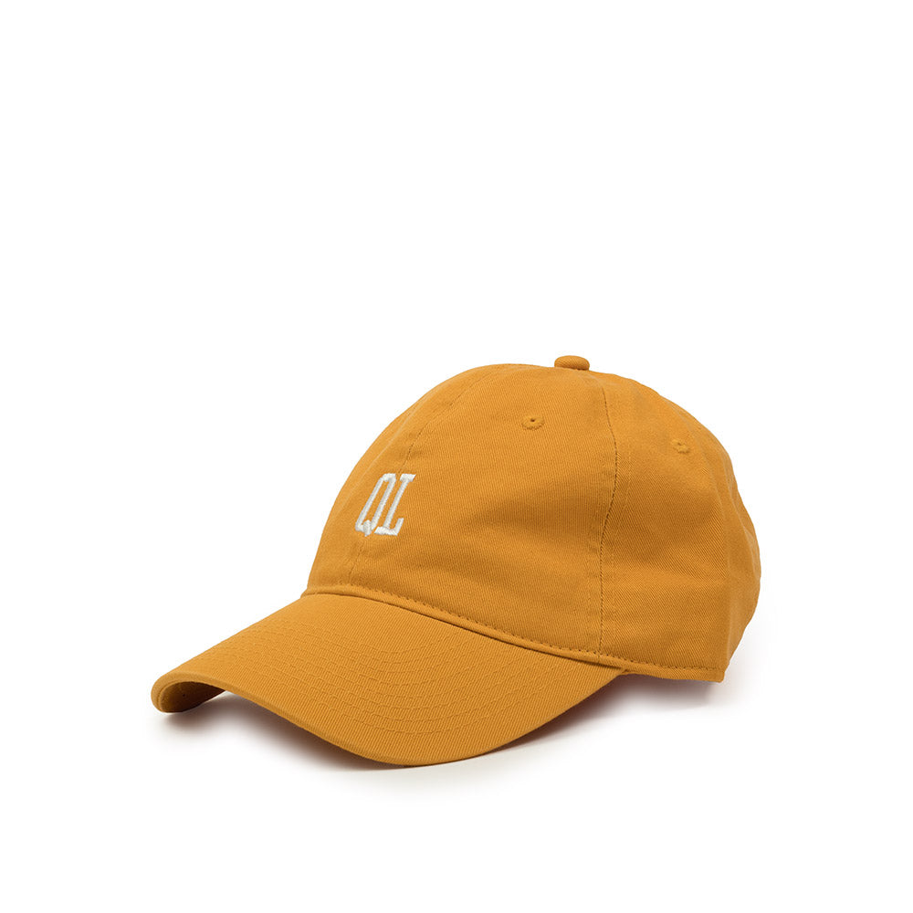 Quiet Life Micro QL dad hat - yellow — available at Norwood