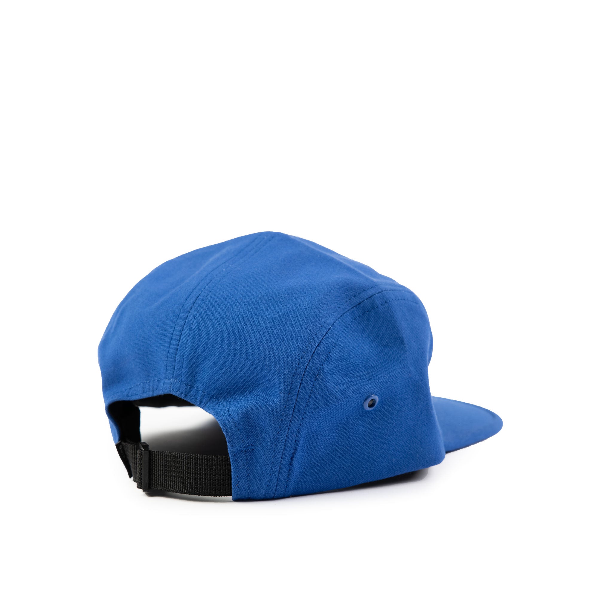 Quiet Life Photographer 5 panel hat, blue — available at Norwood