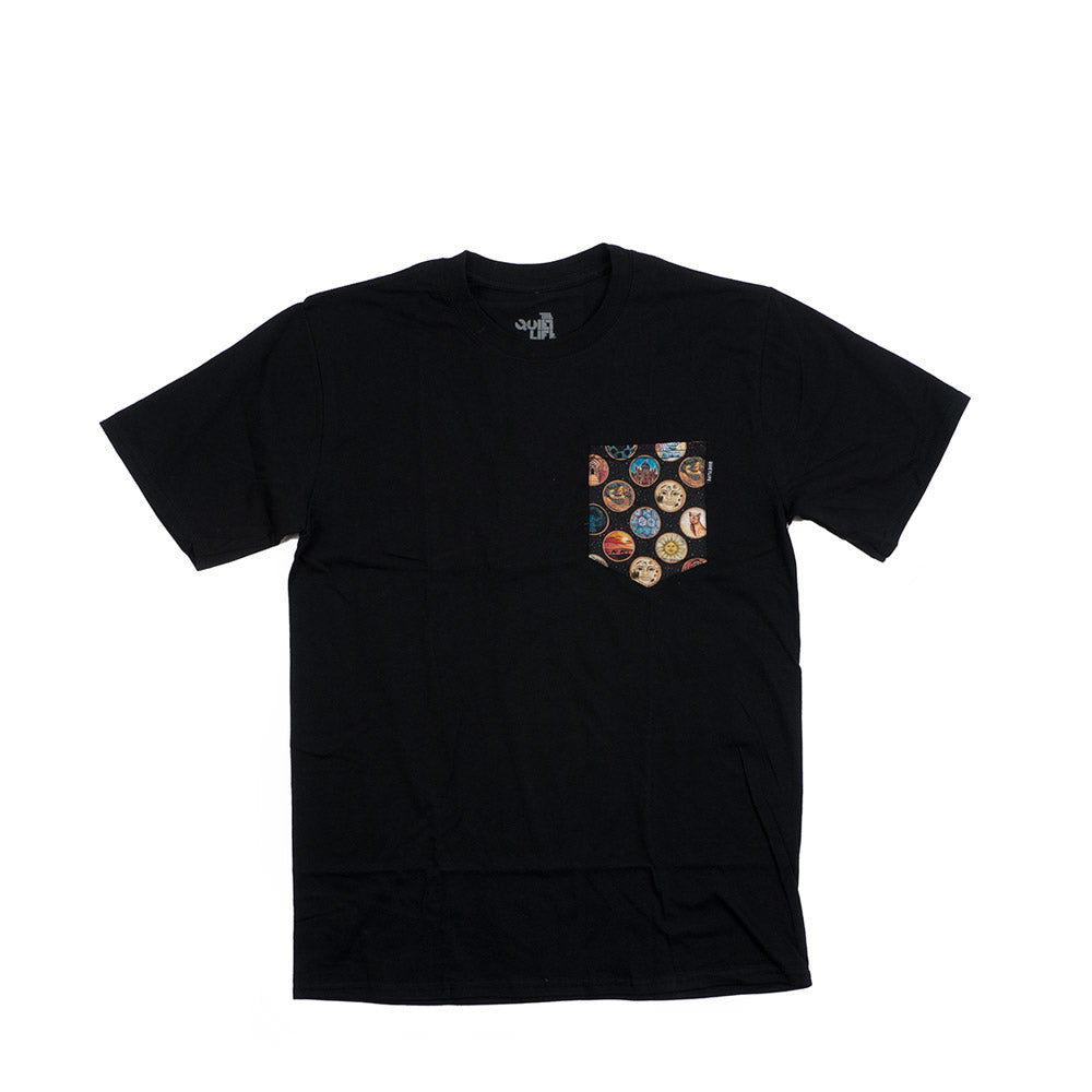 Quiet Life East West premium pocket tee — available at Norwood