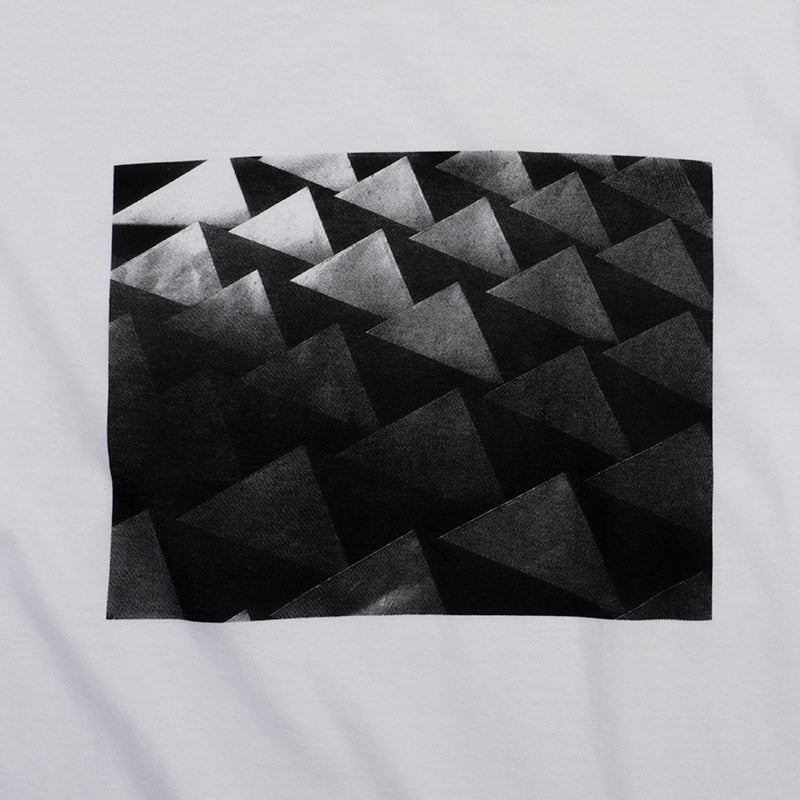 Quiet Life Pyramids premium photo tee — available at Norwood