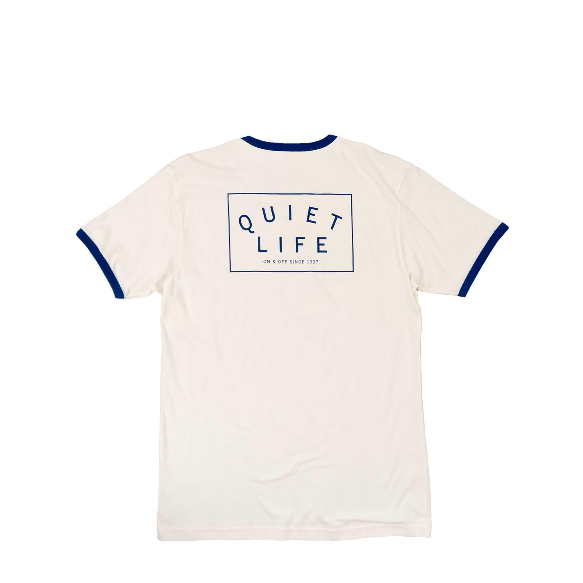 Quiet Life Standard ringer tee — available at Norwood