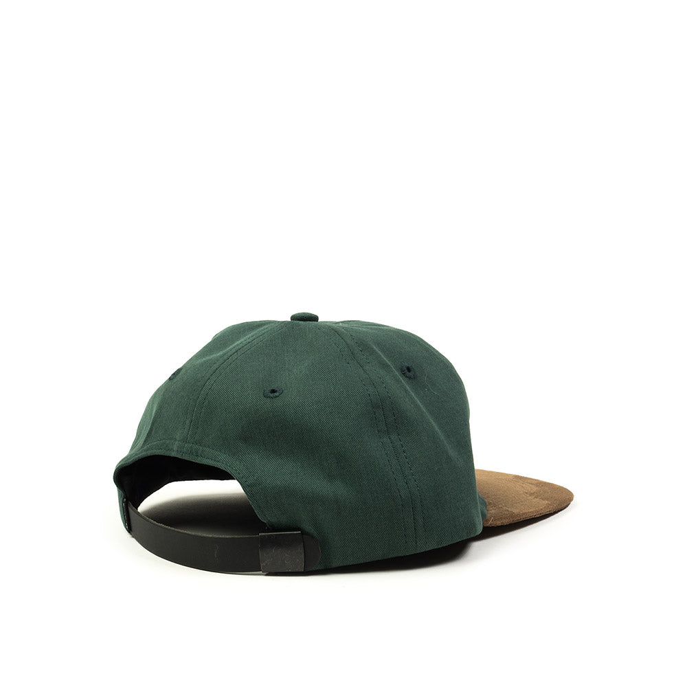 Quiet Life Cursive Polo hat, hunter green — available at Norwood