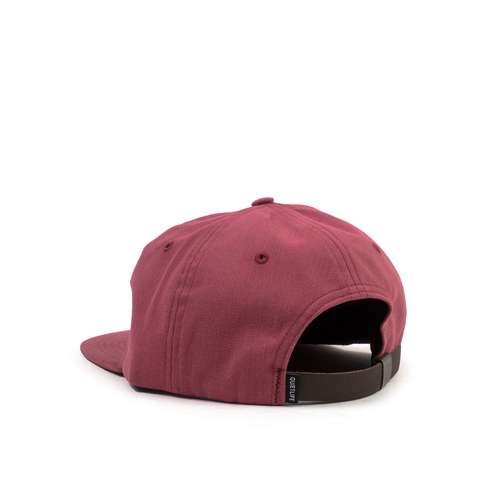 Quiet Life Script polo hat - clay — available at Norwood